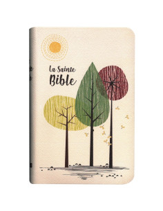 The Holy Bible - Bible Segond 1910 beige 3 trees