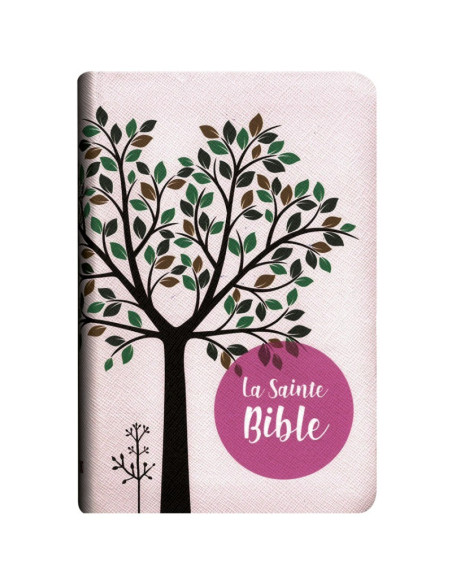 The Holy Bible - Bible Segond 1910 pink tree