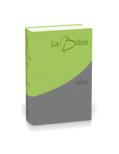 The Segond Bible 21 large characters - green-grey duo