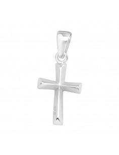 Silver cross pendant