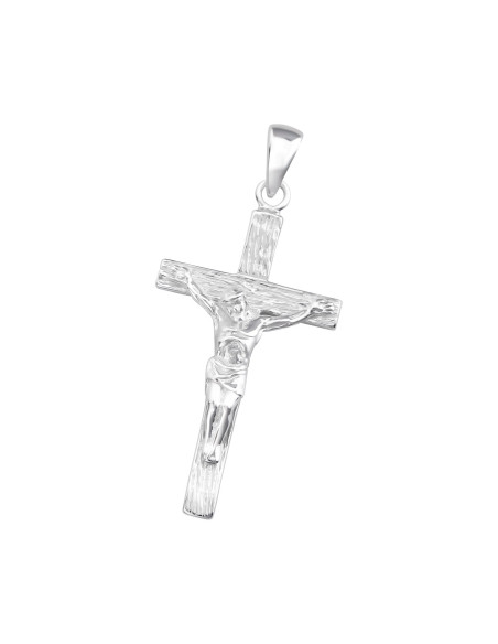 Anhänger Kreuz mit Christus aus Silber 925
