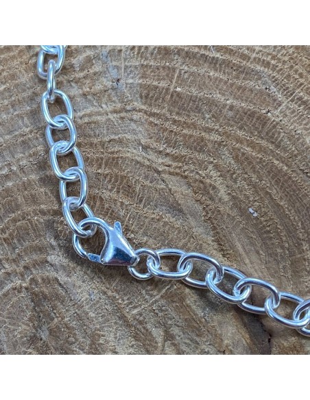 Armband aus echtem Silber 925 für Charms oder Buchstaben