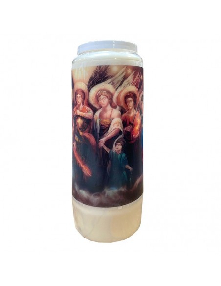 7 Archangels myrrh-scented novena candle