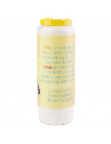 Vela de Novena Padre, Jesús y Espíritu Santo