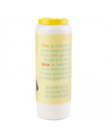 Vela de Novena Padre, Jesús y Espíritu Santo