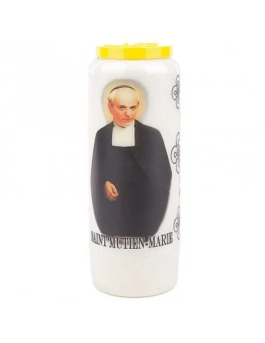 Bougie de neuvaine à Saint Mutien-Marie - carton 20 pièces
