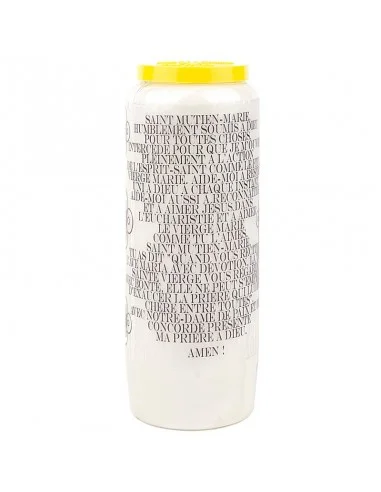 Vela de novena a Saint Mutien-Marie - caja de 20 piezas