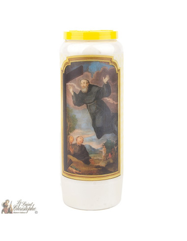 Candela Novena a San Giuseppe da Copertino - scatola da 20 pezzi