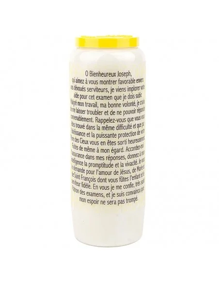 Novena candle to Saint Joseph of Cupertino - box of 20 pieces