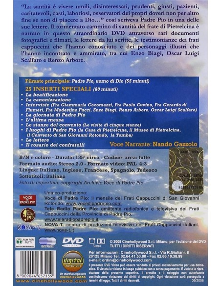 Pater Pio Santo - DVD