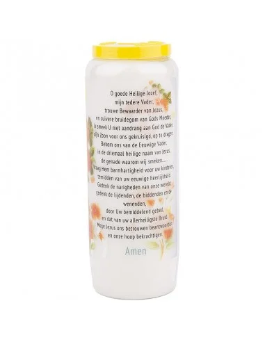 Candela della novena a San Giuseppe - scatola da 20