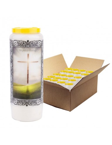 Novena candle to Divine Providence - box of 20 pieces