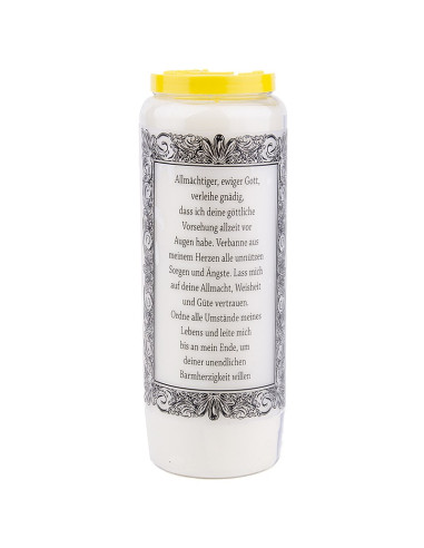 Candela Novena alla Divina Provvidenza - scatola da 20 pezzi