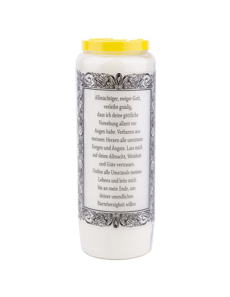 Novena candle to Divine Providence - box of 20 pieces