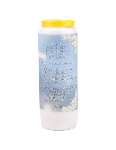 Novena candle to Pope Francis 3 - box of 20 pieces