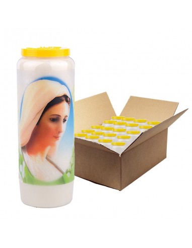 Noveenkaars voor de Maagd Maria 2 - doos van 20 stuks