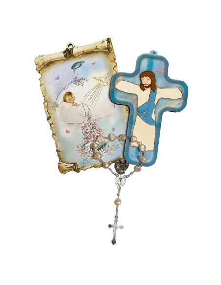 Blauwe geboortecadeaus voor bescherming van baby's