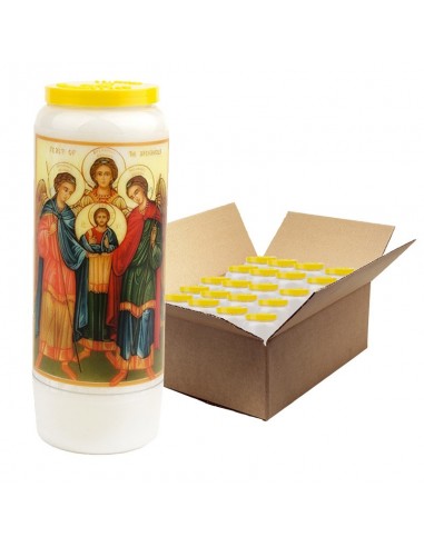 Noveenkaars voor de Heilige Drievuldigheid - doos van 20 stuks