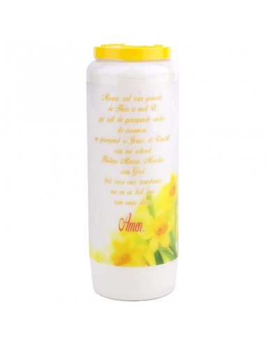 Novenenkerze zur Jungfrau Maria Modell 3 - Schachtel mit 20 Stück