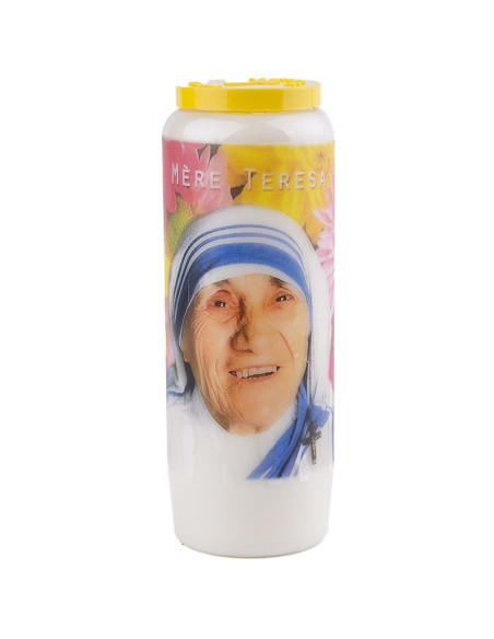Candela Novena a Madre Teresa - scatola da 20 pezzi