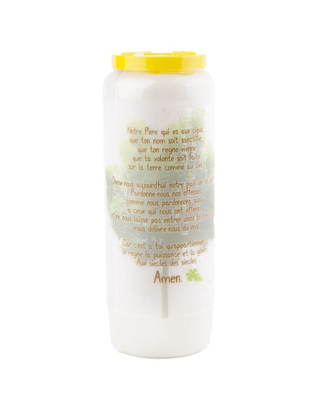 Bougie Neuvaine à Notre Père  - prière néerlandais