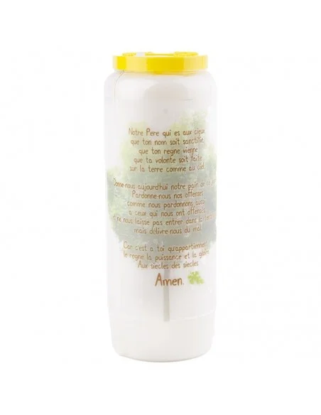 Bougie Neuvaine à Notre Père  - prière néerlandais