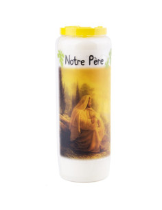 Bougie Neuvaine à Notre Père  - prière néerlandais