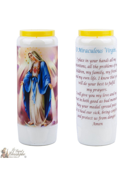 Wonderbaarlijke Virgin Novena Kaarsen - 20 stuks
