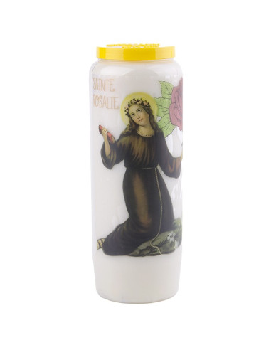 Candele Novena a Santa Rosalia - scatola da 20 pezzi