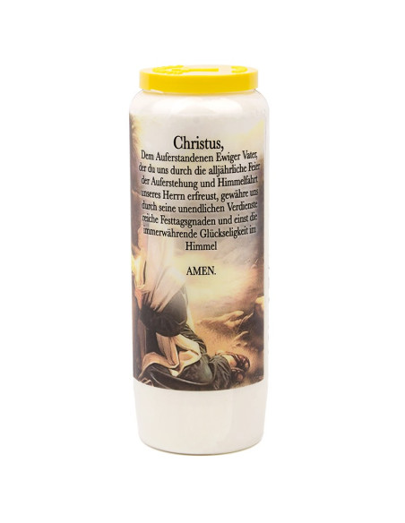 Novena candle to Jesus - Well 2 - box of 20 pieces