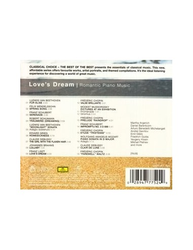 Love's Dream - CD