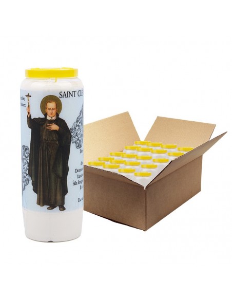 Vela Novena a San Clemente - caja de 20 piezas