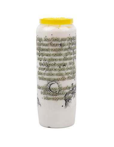 Bougie de neuvaine à Sainte Brigitte - carton 20 pièces