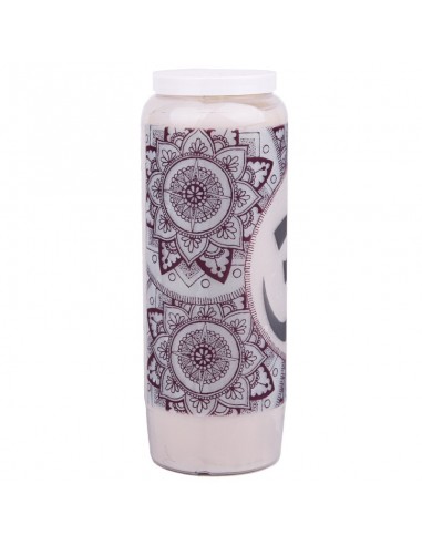 Aum symbol novena candle - box of 20 pieces