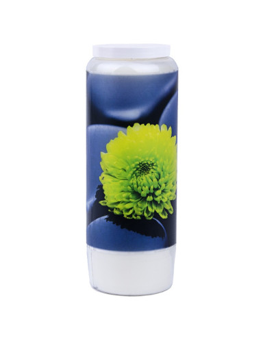 Novena kaars met Zen quote model 3 - doos van 20 stuks