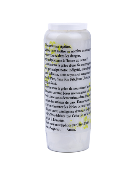 Novena candle to Saint Thomas - box of 20 pieces