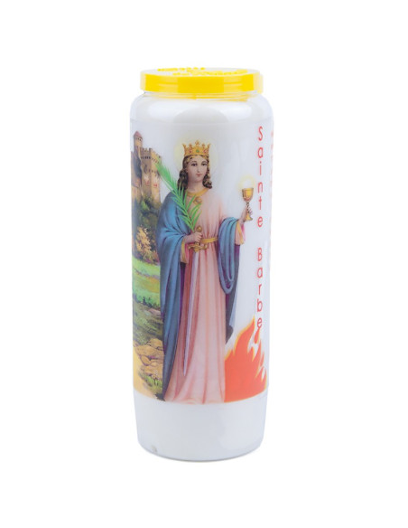 Noveenkaars naar Sint Barbara - doos van 20 stuks