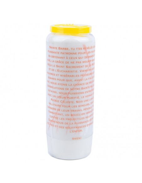 Candela Novena a Santa Barbara - scatola da 20 pezzi