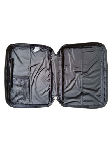 Copertina della Bibbia nera con scomparti - grande