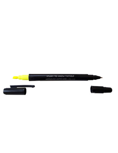 Housse pour Bible noire avec compartiments- grande