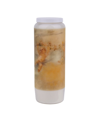 Vintage Engel Novenenkerze Modell 3