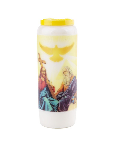 Noveenkaars Vader, Jezus en Heilige Geest - doos van 20 stuks