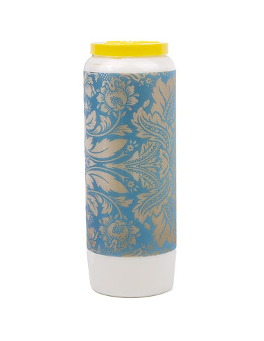 Barocke Gobelin-Novenkerze