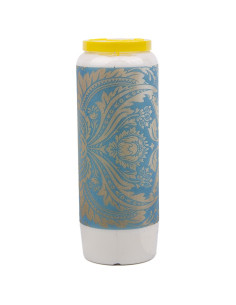 Barocke Gobelin-Novenkerze