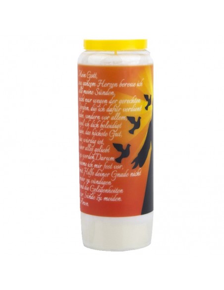 Novena candle prayer to God model 3 - box of 20 pieces