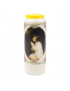 Novena candle Hail Mary - child