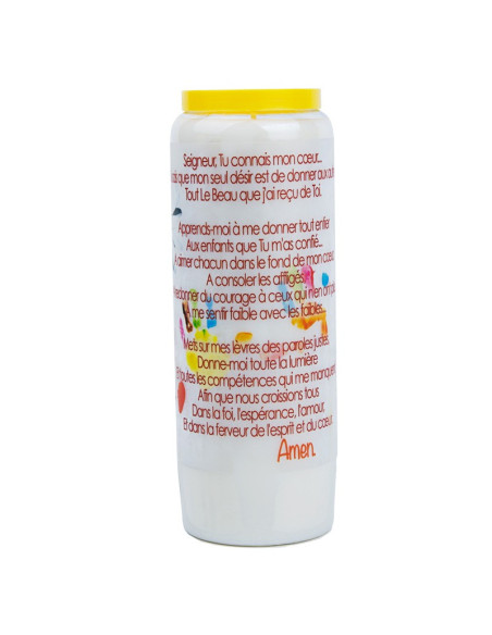 Bougie de neuvaine Protection enfant