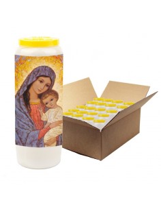 Novena candle for a mother-to-be 2 - box of 20 pieces