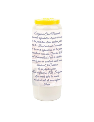 Novena candle for a mother-to-be 2 - box of 20 pieces