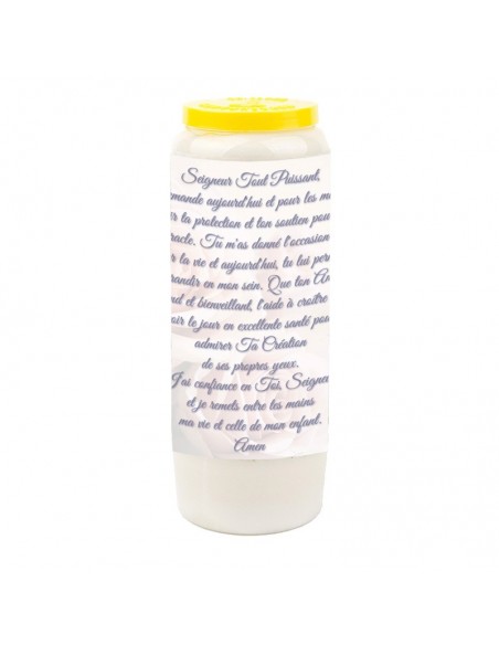 Novena candle for a mother-to-be 2 - box of 20 pieces